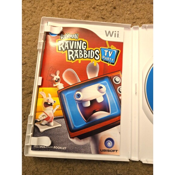 Rayman Raving Rabbids: TV Party Nintendo Wii Game (2008) - Picture 3 of 5